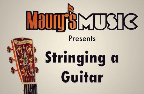 Restringing an Acoustic Guitar
