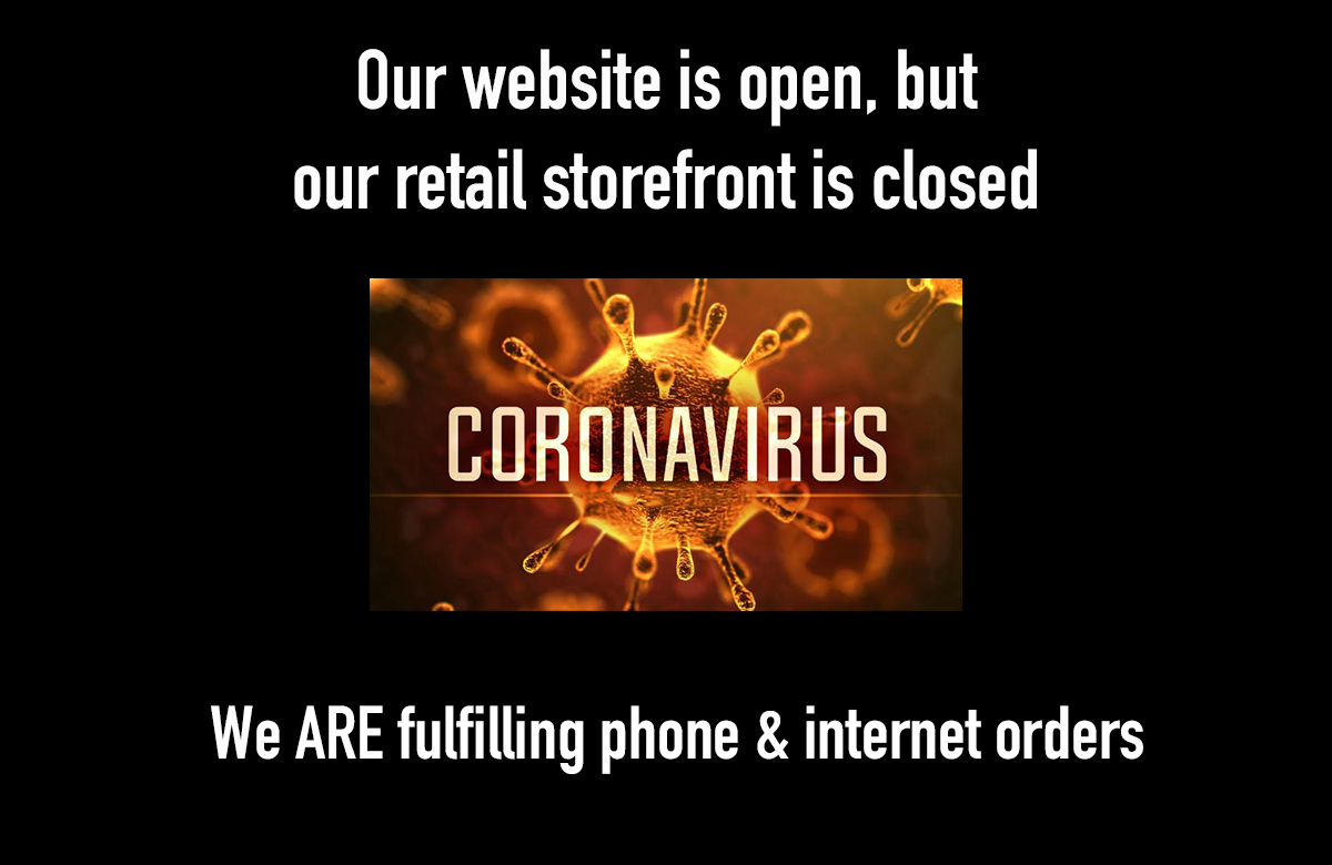 We ARE OPEN amidst COVID-19 scare