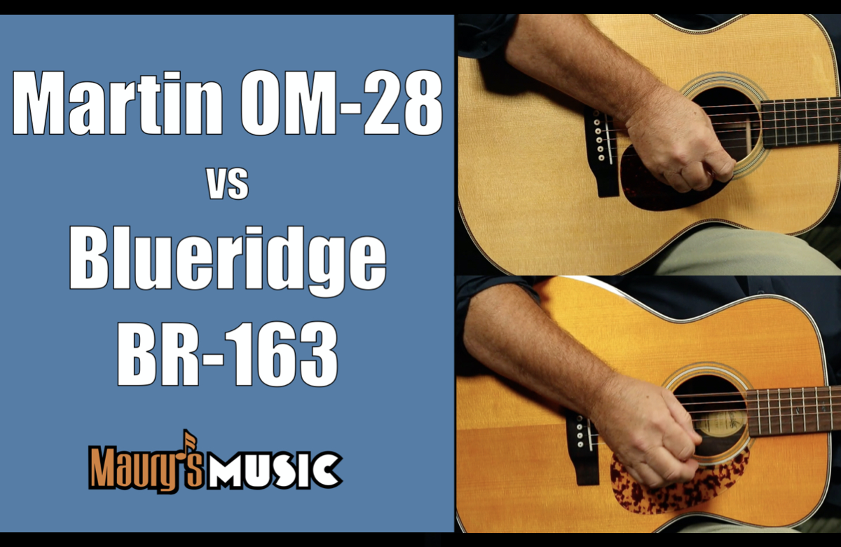Martin OM-28 vs Blueridge BR-163